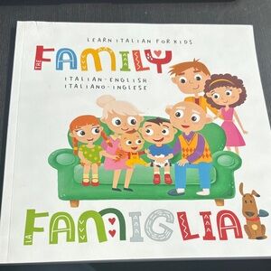 Colorful Children's Book - Family Theme
